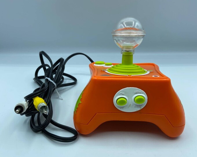 Nickelodeon Plug and Play Orange Video Game Vintage Handheld Etsy