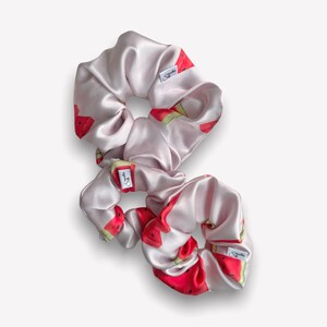 Silk Scrunchie | Real Mulberry Silk | Luxurious Hair-tie | Unique Scrunchie | Soft and Silky | Bridal Shower | Gift for her