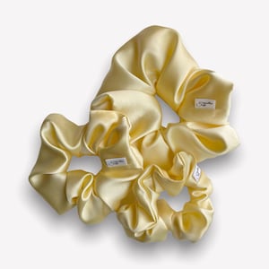 Silk Scrunchie | Real Mulberry Silk | Luxurious Hair-tie | Unique Scrunchie | Soft and Silky | Bridal Shower | Gift for