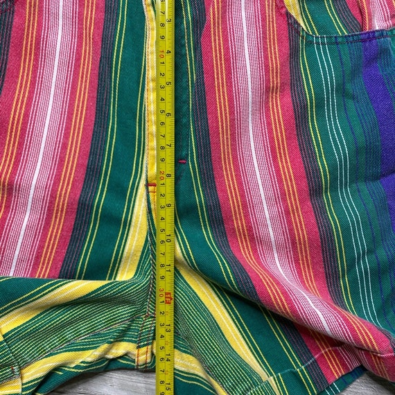 Vintage Gitano Striped Shorts - image 5