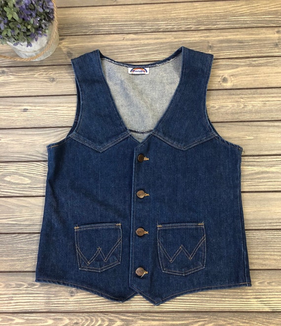 Vintage Wrangler Denim Vest