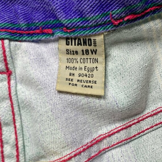 Vintage Gitano Striped Shorts - image 4