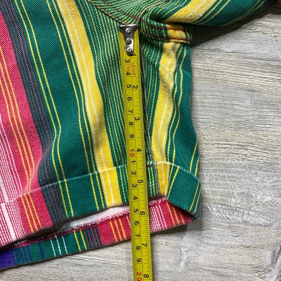 Vintage Gitano Striped Shorts - image 3