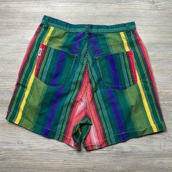 Vintage Gitano Striped Shorts - image 2