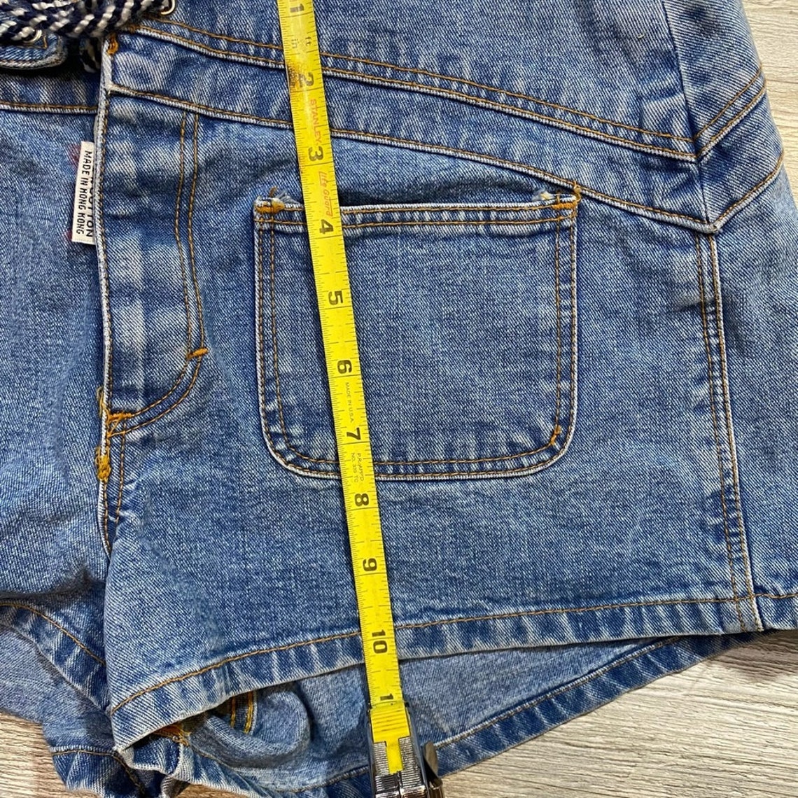 Vintage Breaker Jeans Denim Shorts Etsy UK