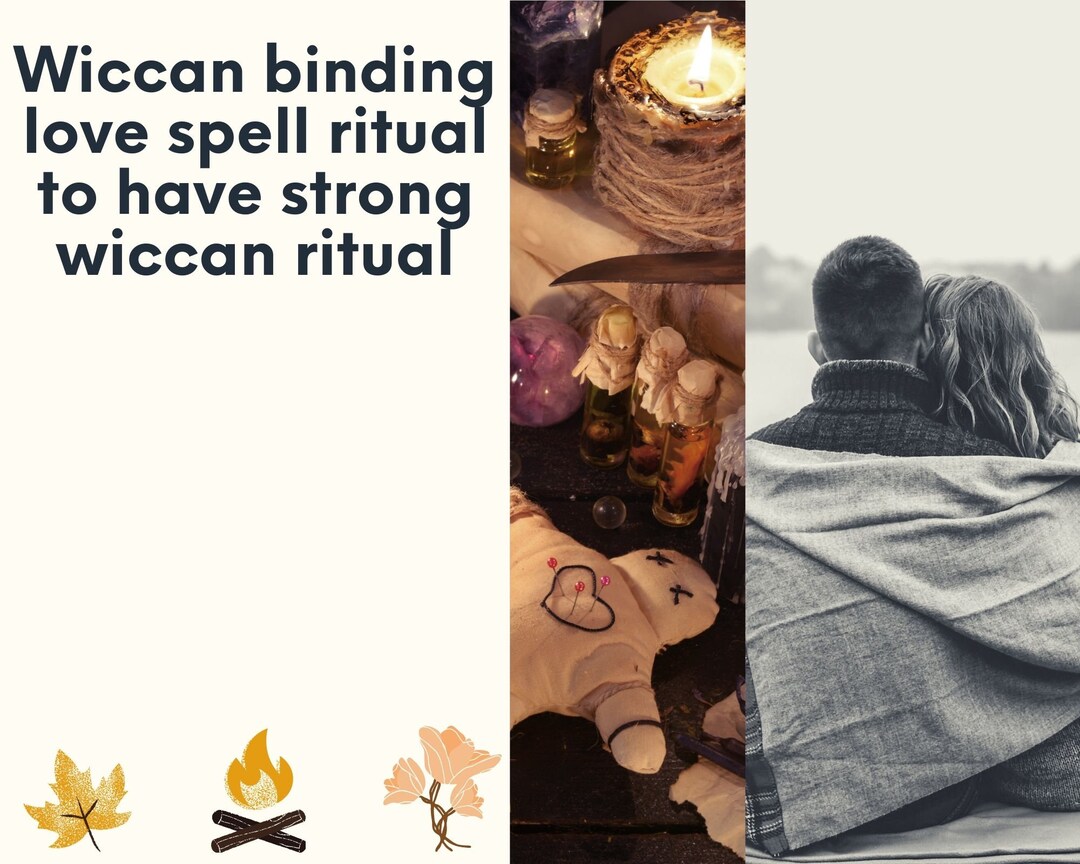 Wiccan Binding Love Spell Ritual to Have Strong Wiccan Ritual Etsy