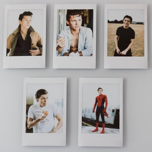 Tom Holland Instax Mini Prints, Tom Holland Prints, Tom Holland gifts, Birthday Gift, Christmas Gift