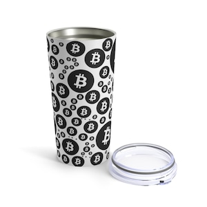 Polka Dot Bitcoin Tumbler