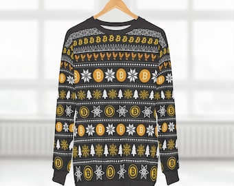 Bitcoin Sweater Etsy