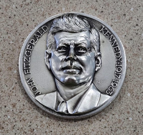1917-1963 John Fitzgerald Kennedy Birth, Death & Inaugural