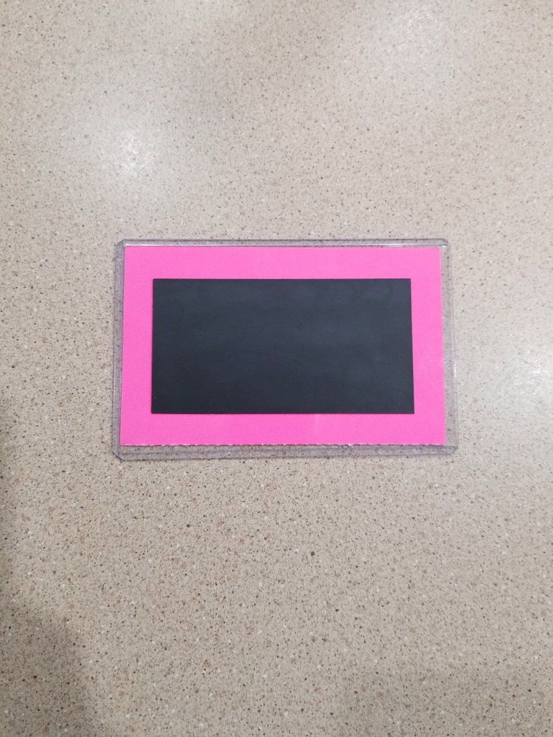 3x5 Clear Acrylic Photo Frames, Recipe Display Frames