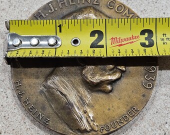 Vintage 1869-1939 H.J. Heinz Company Founder 70th