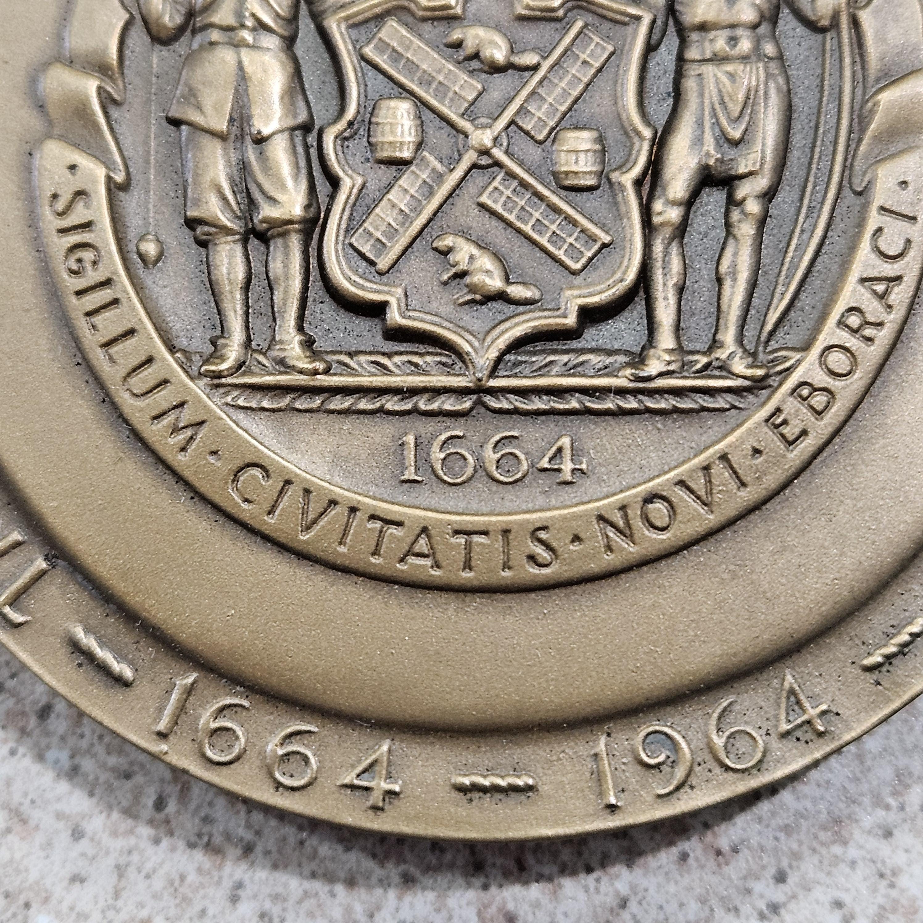1964-65 New York Worlds Fair Unisphere Mans Achievements in