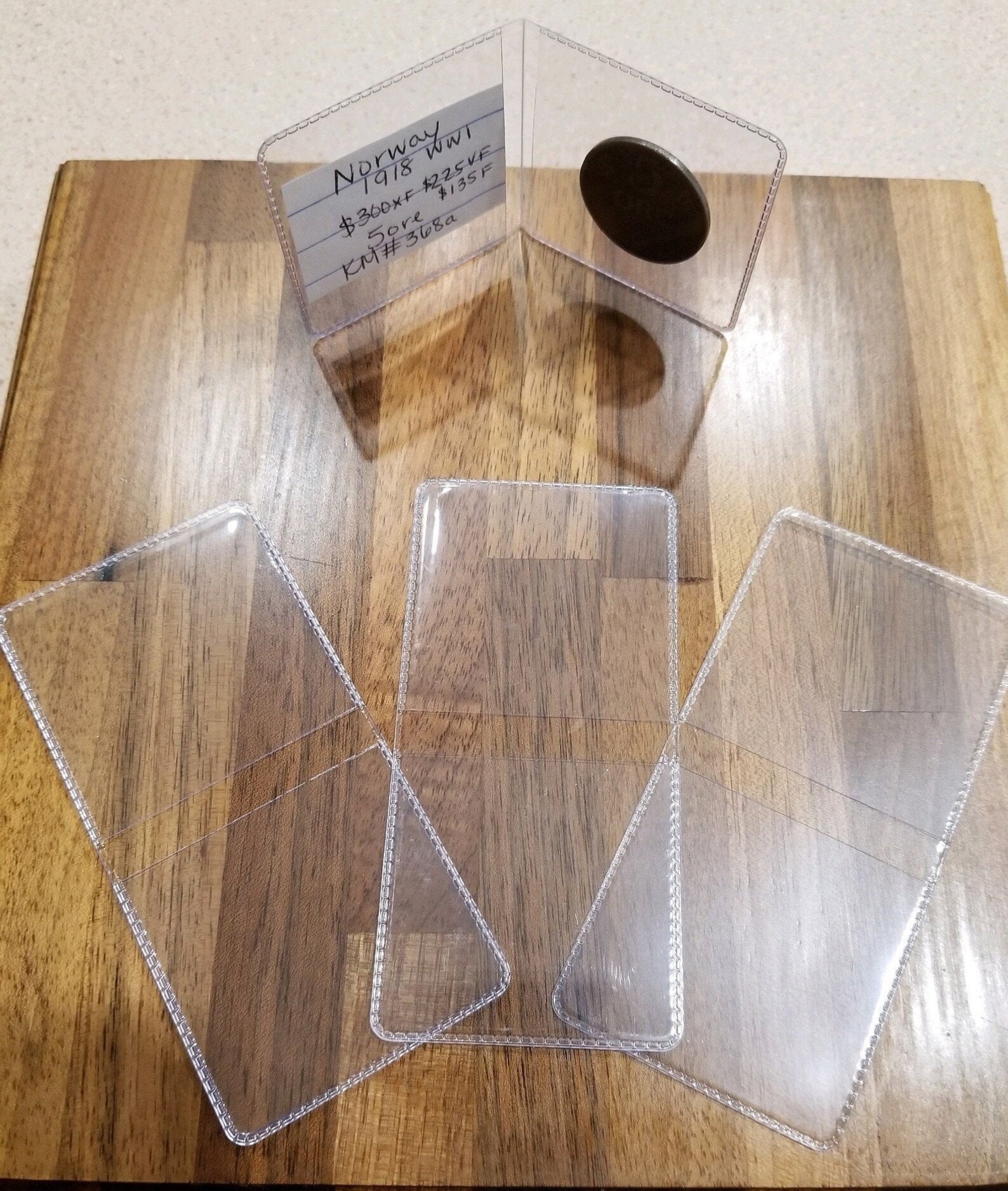 2x2 Vinyl Double Pocket Plastic Coin Flips Coin Storage Etsy