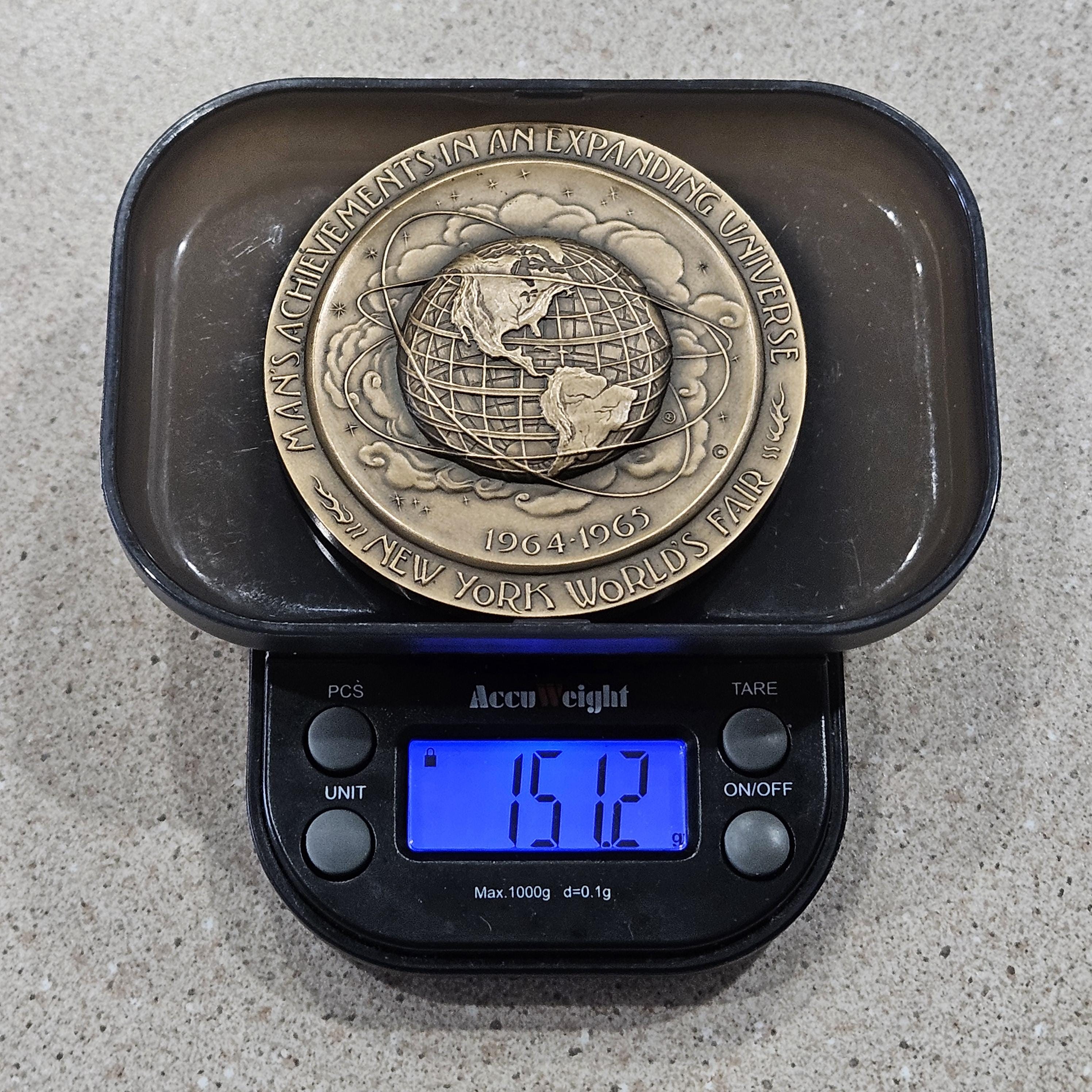 1964-65 New York Worlds Fair Unisphere Man's Achievements in