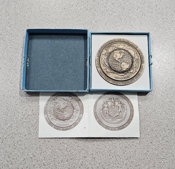 1964-65 New York Worlds Fair Unisphere Mans Achievements in