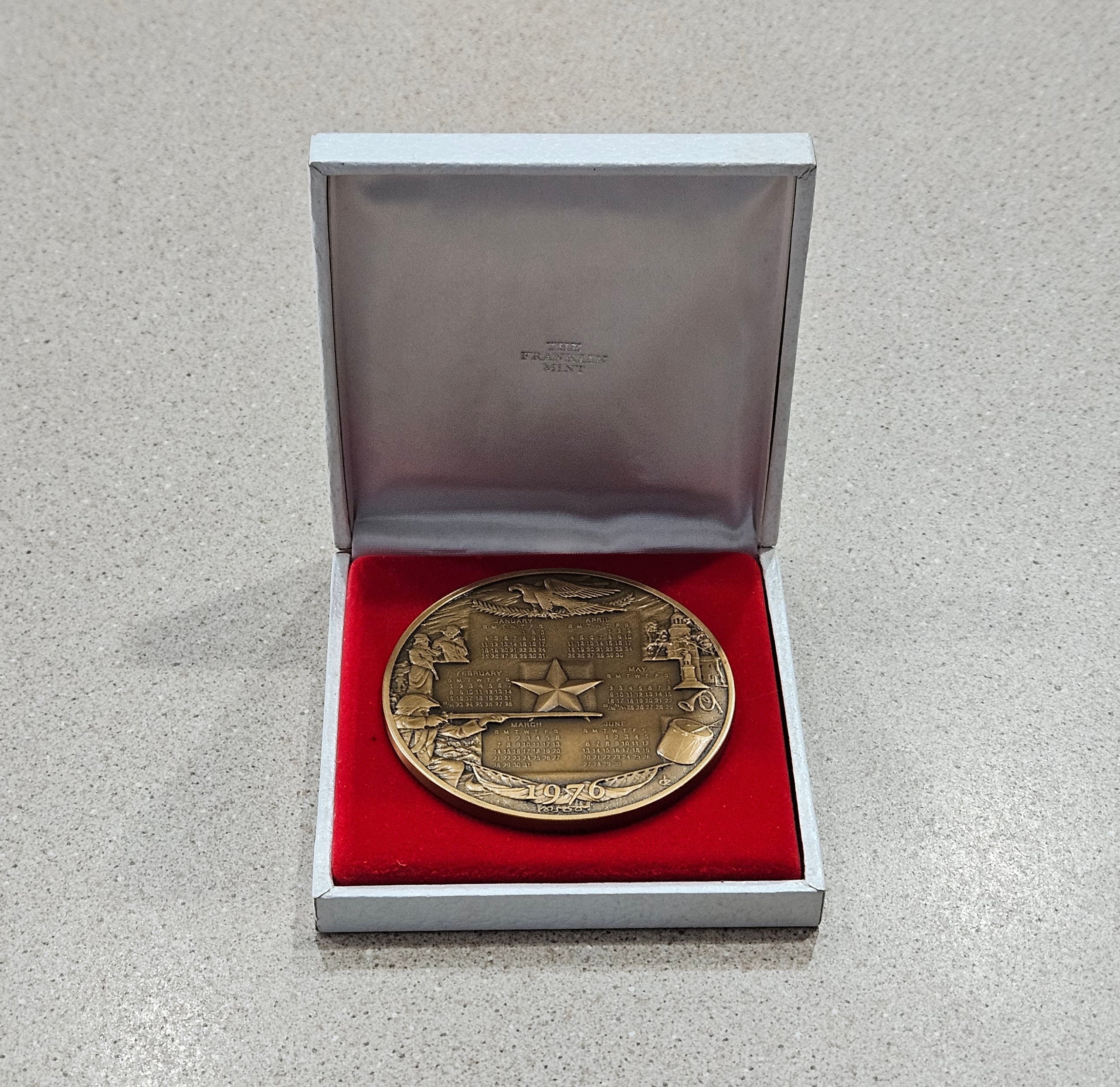 Vintage 1976 Franklin Mint American Independence Bicentennial