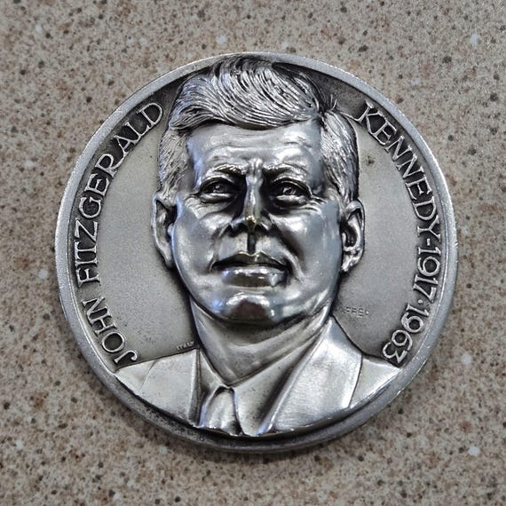 1917-1963 John Fitzgerald Kennedy Birth, Death & Inaugural