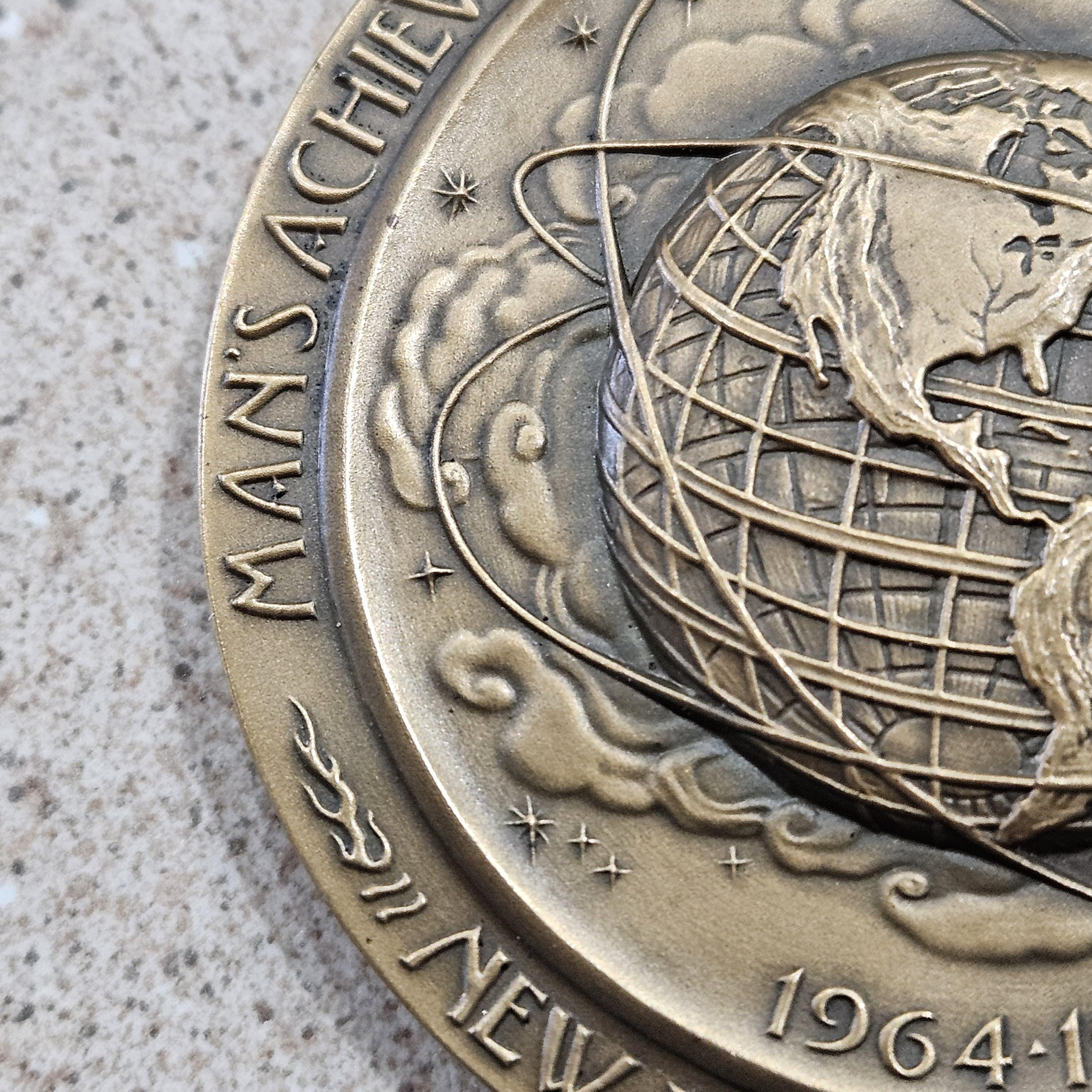 1964-65 New York Worlds Fair Unisphere Man's Achievements in