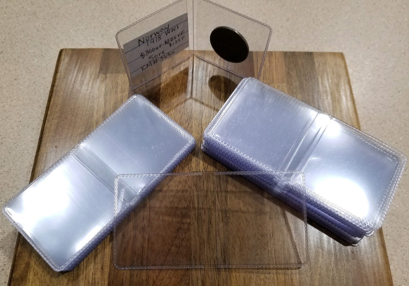 2x2 Vinyl Double Pocket Plastic Coin Flips Coin Storage Etsy