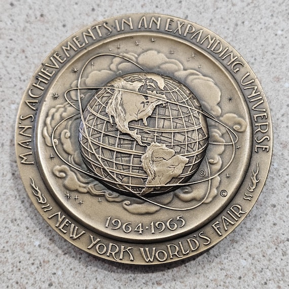 1964-65 New York Worlds Fair Unisphere Man's Achievements in