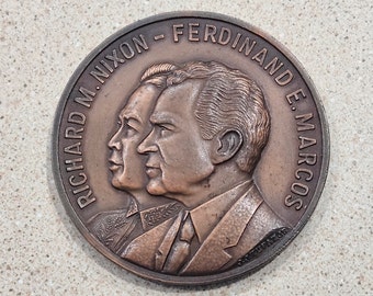 100％本物 Richard 1969 26, July Vintage M. Marcos E. Ferdinand & Nixon アンティーク雑貨