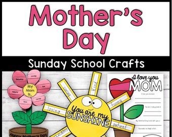 Mother's Day Craft Activities, Mother's Day Crafts and Keepsakes, Finger Painting, Bookmarks, May Coloring Pages, Sunday School Fun