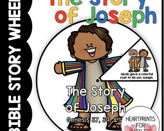 Story of Joseph Bible Story Wheel: Sunday School Craft (Digital Download)