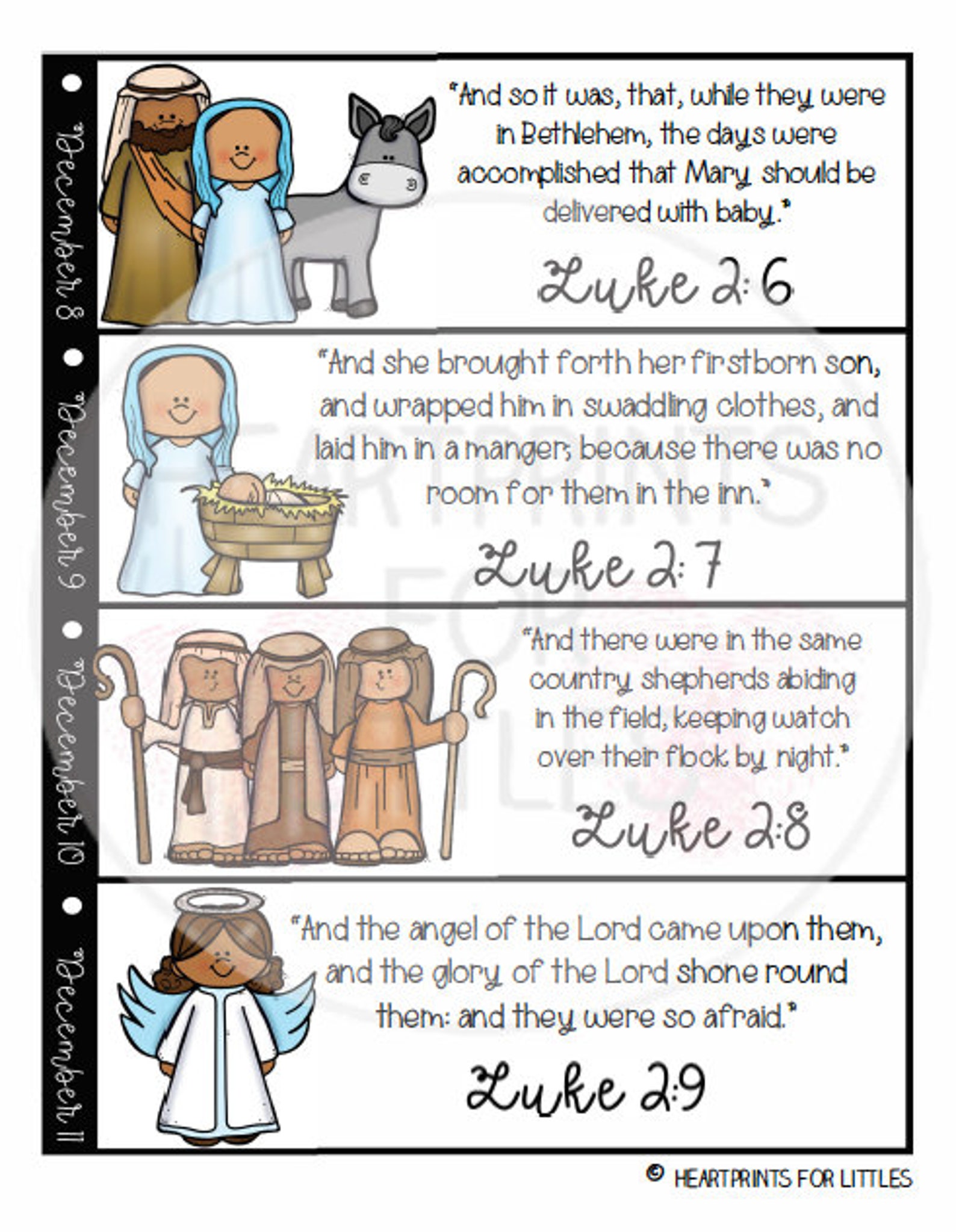 advent-story-cards-for-kids-christmas-story-cards-bible-etsy