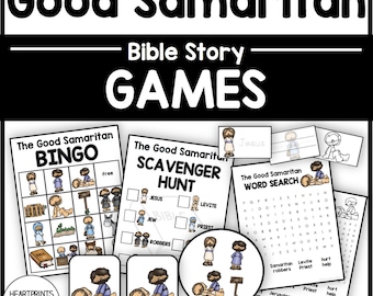 The Good Samaritan Bibelgeschichte Spiele, Bingo, Schnitzeljagd & mehr (digitaler Download)