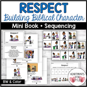 Respect Bible Lesson and Activities, Building Biblical Character, Bible ...