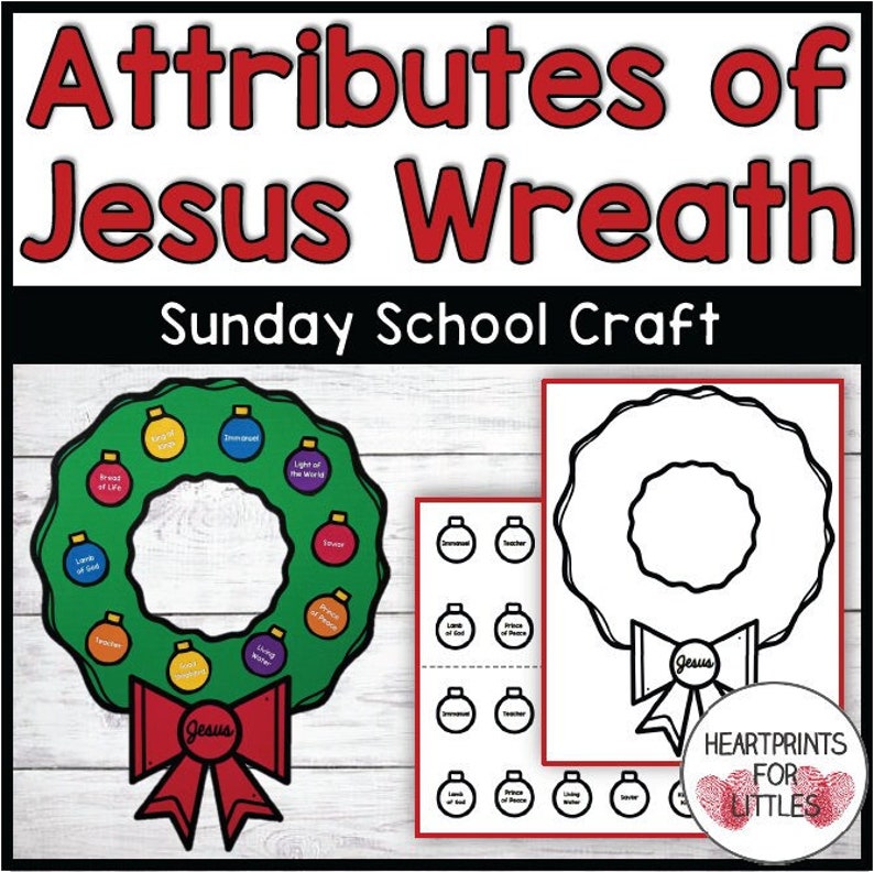 Attributes of jesus christmas wreath names of jesus wreath christmas