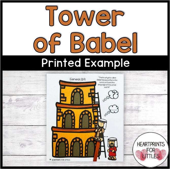 Tower Of Babel For Kids