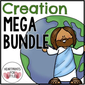 7 Days of Creation Mega Bundle, Sunday School and Homeschool Curriculum (Digital Download)