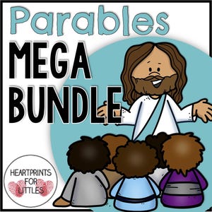 Parables of Jesus Mega Bundle, Bible Activities (Digital Download)