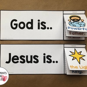 Attributes of God Bundle for Kids, Names of God, Sunday School ...