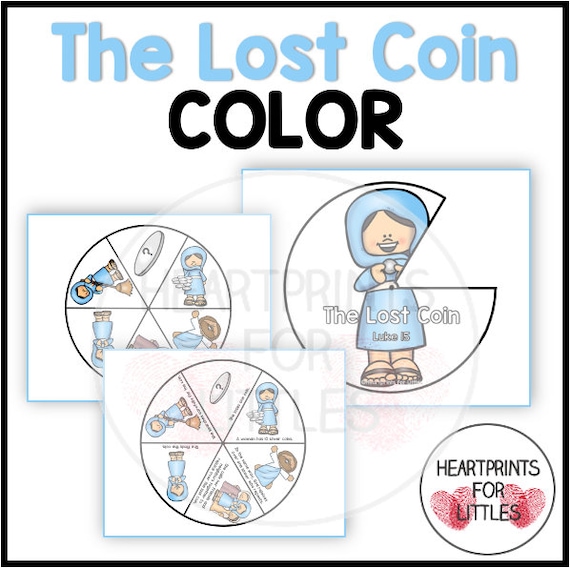Parable Of The Lost Coin Coloring Page
