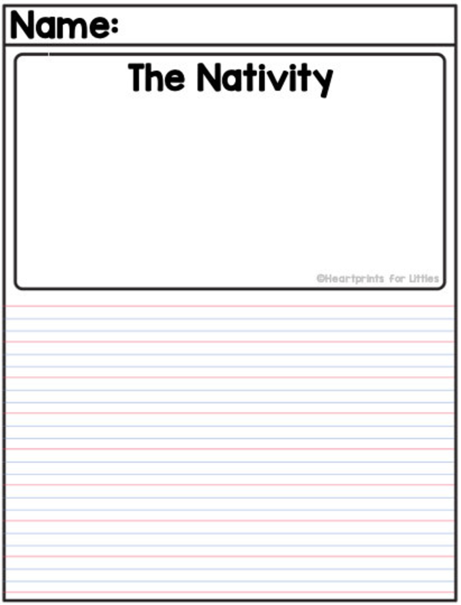 The Nativity Bible Story Cube The Christmas Story Bible | Etsy