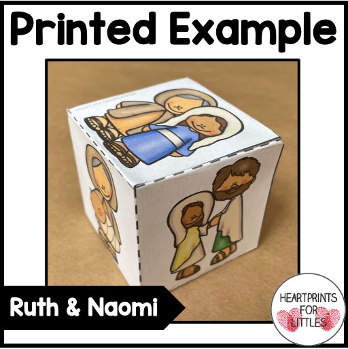 The Nativity Bible Story Cube the Christmas Story Bible - Etsy
