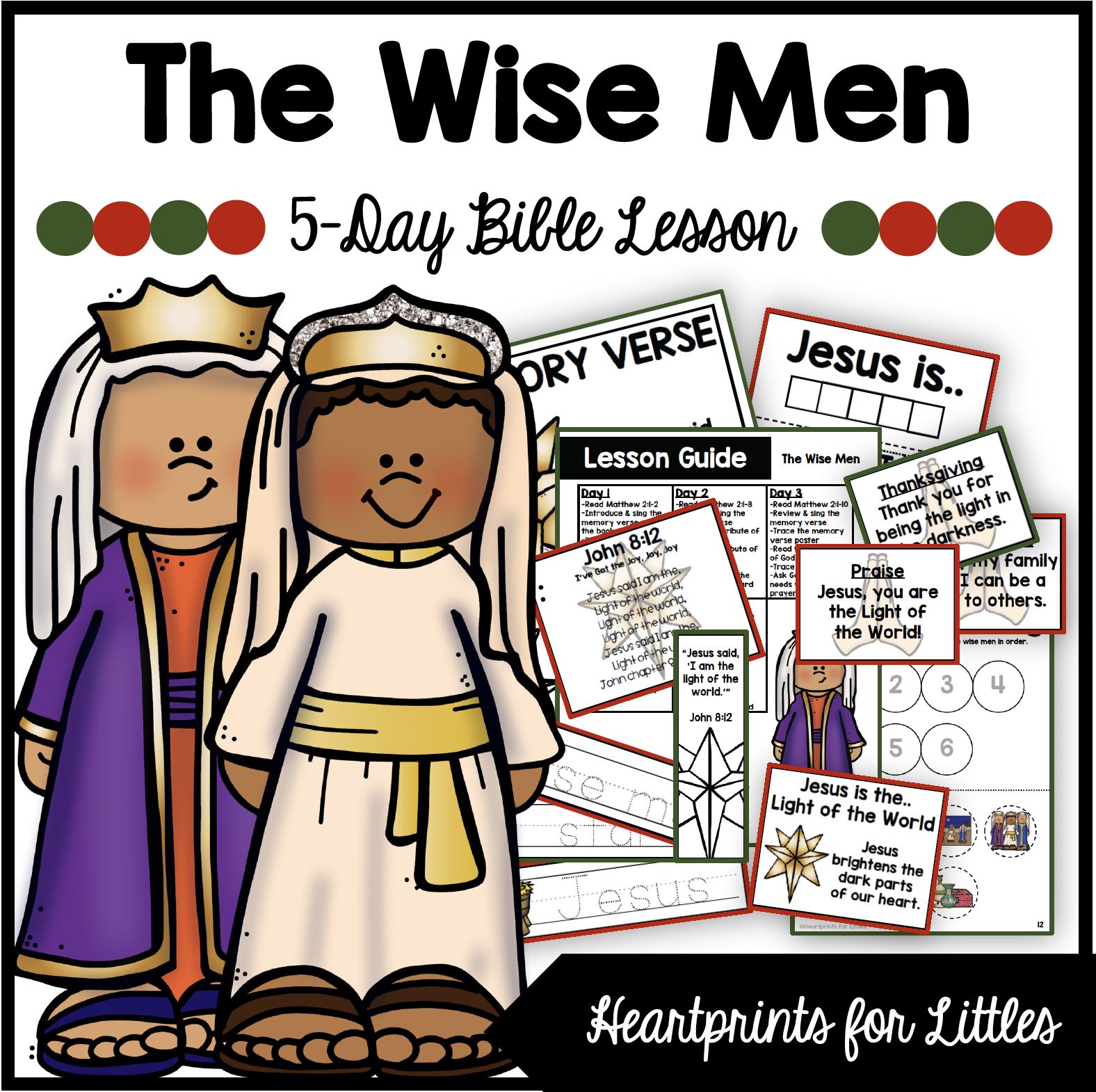 Christmas Bible Lesson Bundle, the Nativity, Bible Activities and ...