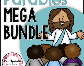 Parables of Jesus Mega Bundle, Bible Activities (Digital Download)