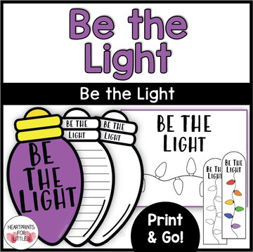 Let Your Light Shine Craft Activities, Be the Light, Shine Bright for Jesus, Sharing Kindness, Sunday School Activities