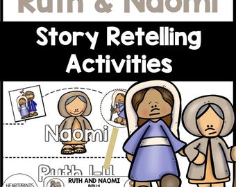 Attività di rivisitazione della storia biblica di Ruth e Naomi (download digitale)
