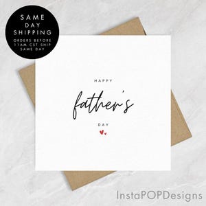 Tarjeta personalizada del Día del Padre, Tarjeta para él, Tarjeta para papá, Tarjeta del Día del Padre,
