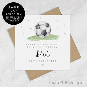 Tarjeta personalizada del Día del Padre, tarjeta para él, tarjeta para papá, tarjeta del Día del Padre, tarjeta de hijo, tarjeta de hija