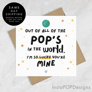 Tarjeta personalizada del Día del Padre, tarjeta para él, tarjeta para papá, tarjeta del Día del Padre, tarjeta del Día del Padre para papá