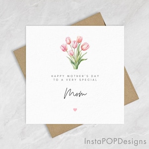 Cartão personalizado de feliz dia das mães, cartão para nova mãe, presente para futura mãe, presentes para mãe de filha, irmã, mãe, irmão, filho, marido