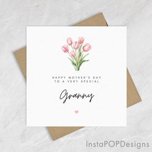 Cartão personalizado de feliz dia das mães, cartão para nova mãe, presentes para futuras mães, presentes para mãe, avó de filha, irmã, mãe