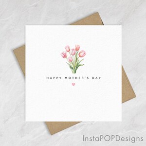 Tarjeta del Día de la Madre, lindas tarjetas para mamá, esposa, novia, hija, hermana, tarjetas de felicitación de regalo del Día de la Madre para ella, tarjeta personalizada