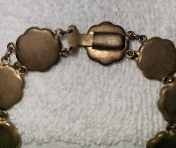 Vintage Japanese Damascene KOMAI Bracelet 10 Scen… - image 3